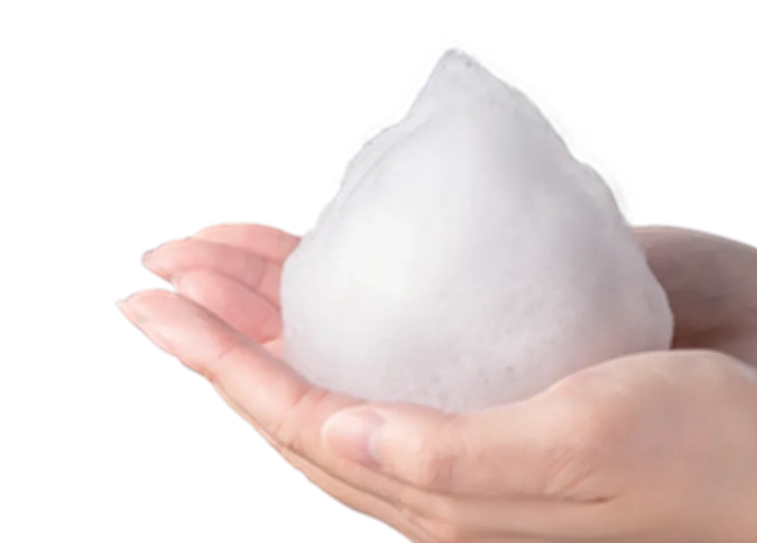 泡立ちパワーアップ!