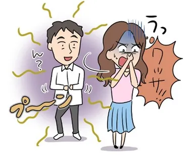 Q.夫(家族)の体臭が気になったことはありますか？