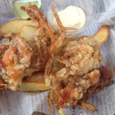 新メニュー　ソフトシェルクラブ