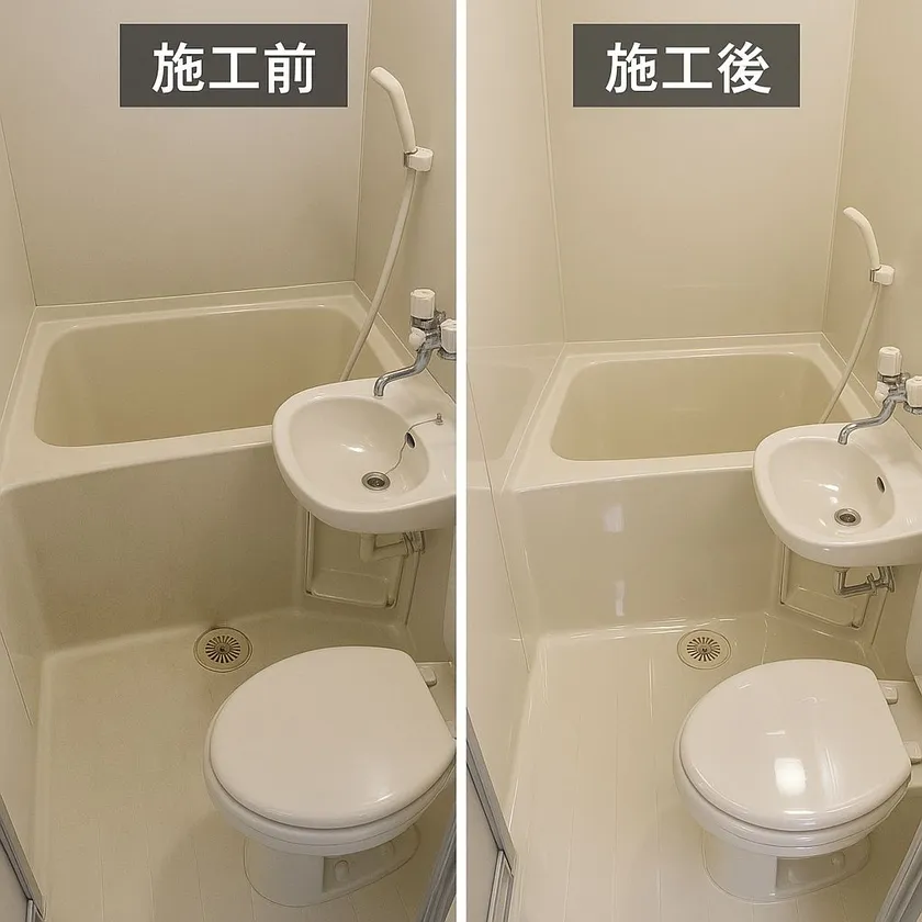 他社と当社クリーニング