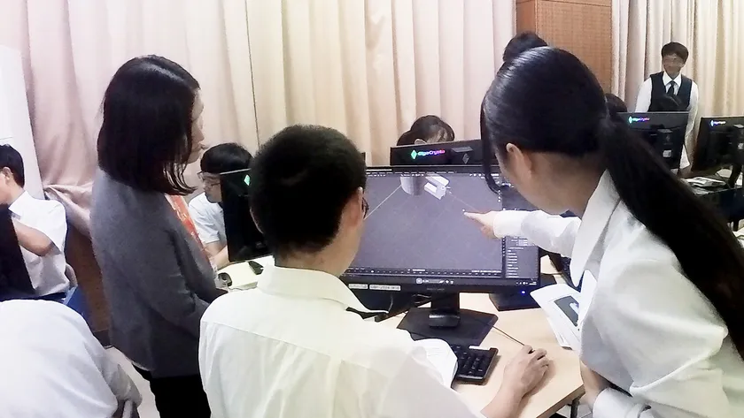 大学生によるBlender操作講習