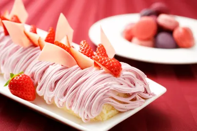 50cmの苺モンブラン