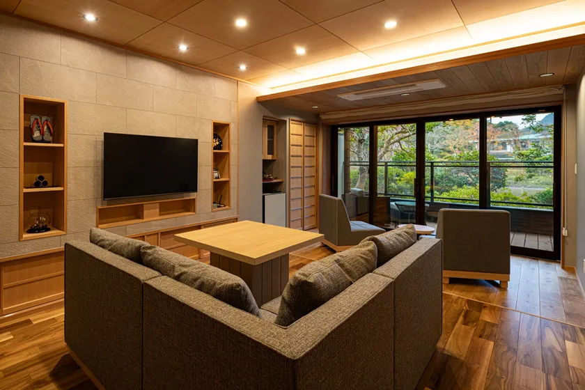 【メゾネット】露天風呂付スイート ツイン