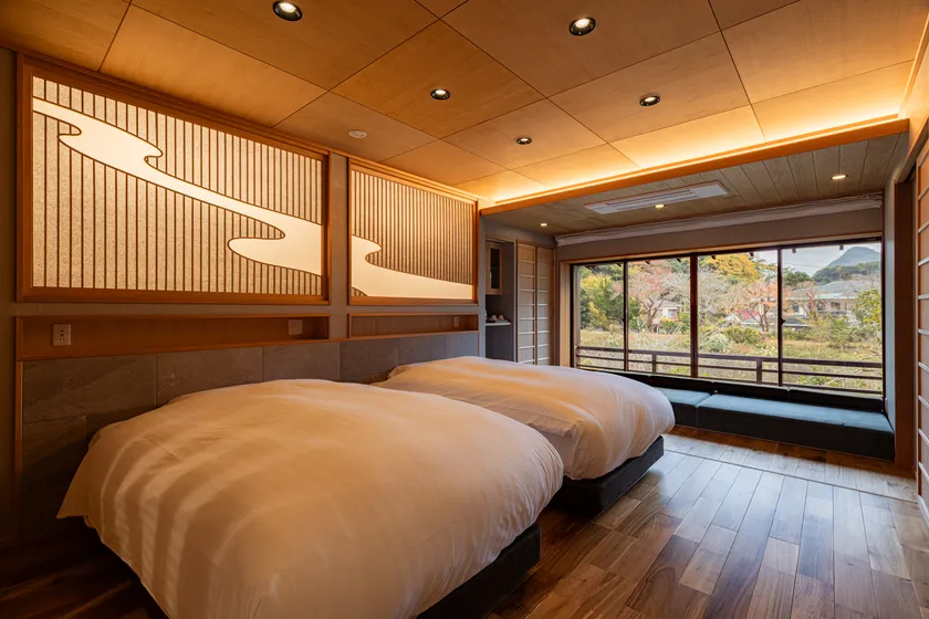 【メゾネット】露天風呂付スイート　ツイン