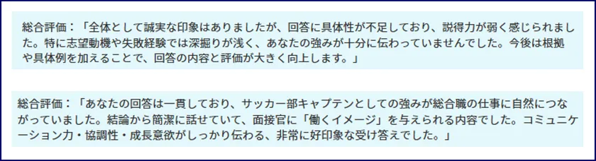 総合評価サンプル