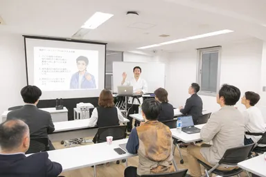 筆頭講師と受講者