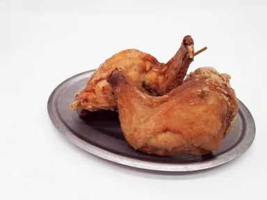 半身サンタ - チキン