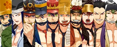 第2弾「戦国 いんたーん診断」に登場予定のイケメン武将