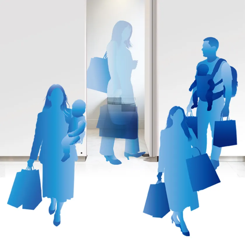 荷物が多くてもスマートに開閉