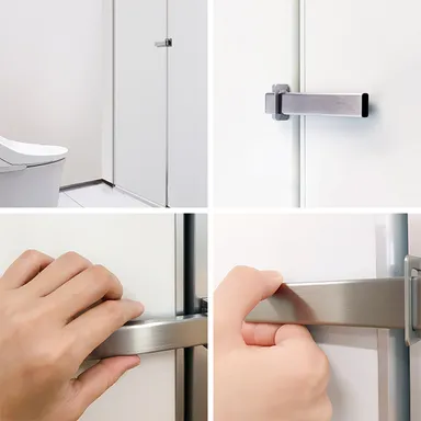 触れたくないトイレの扉や錠