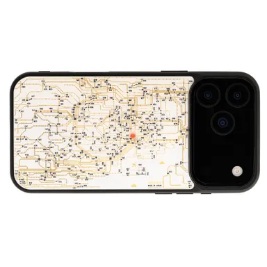 FLASH 東京回路線図 iPhone 17 Pro Maxケース　白