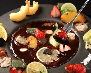 塩レモンチョコフォンデュ 1