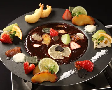 塩レモンチョコフォンデュ 4