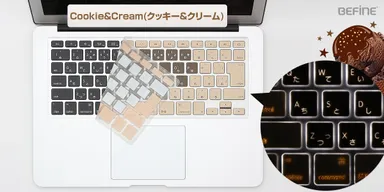 アイスクリームキースキンベーシック：クッキー＆クリーム