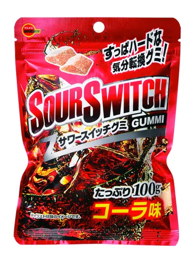 サワースイッチグミ(コーラ味)