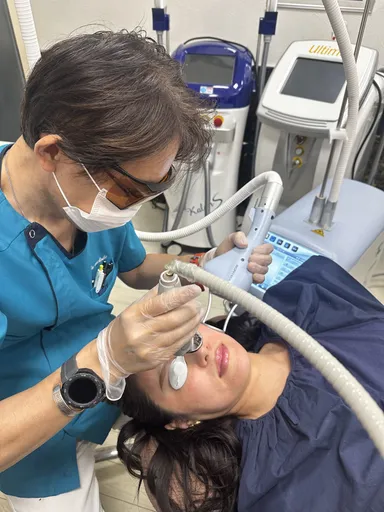 レーザー治療結果はAura評価で