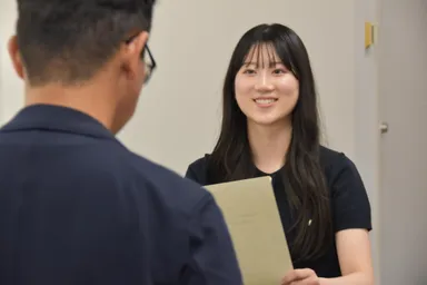 総合1位　春日井 琉楓さん(経営学部3年)