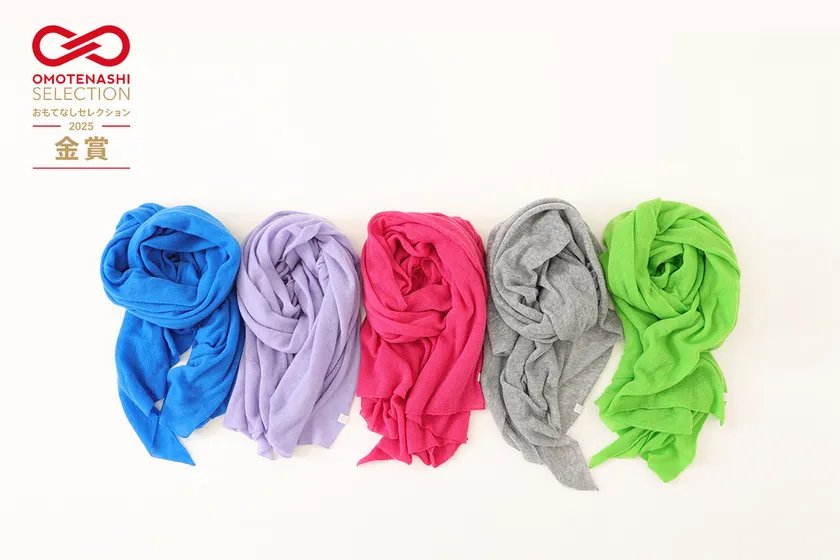 【金賞】ふわふわカシミヤショール