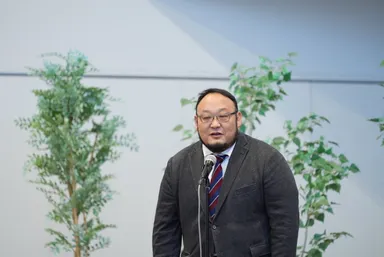 主催者あいさつ(藤井牧場)