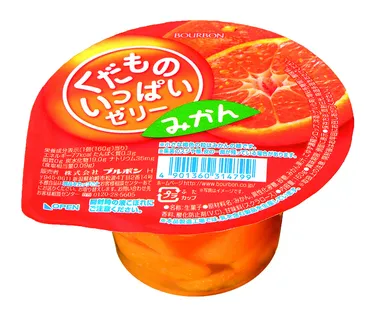 くだものいっぱいゼリー みかん