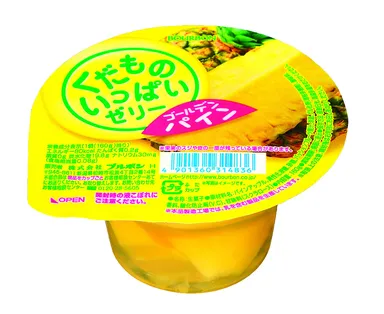 くだものいっぱいゼリー ゴールデンパイン