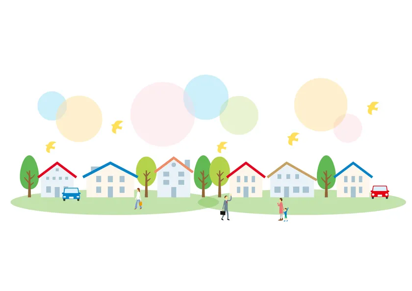 新生活イラスト