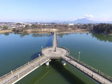 砂沼大橋(茨城県下妻市)