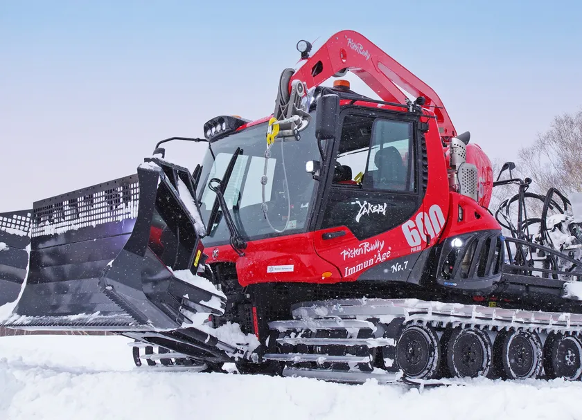 最新モデルの圧雪車, 520馬力のPistenBully with Immun'Age