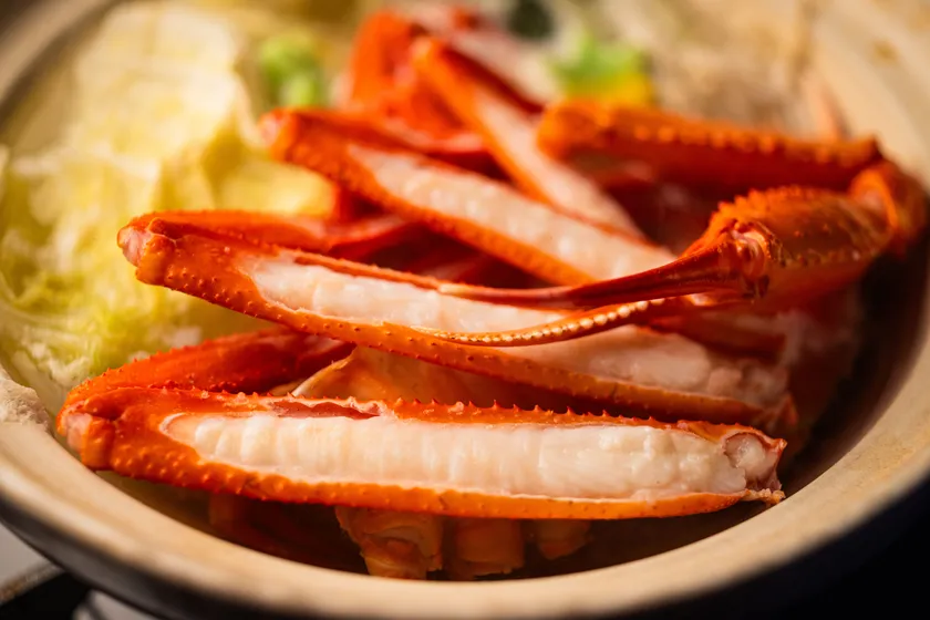 香住ガニのカニスキ