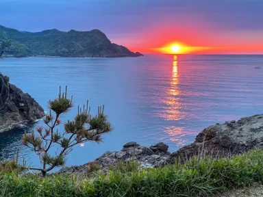 香住海岸の展望スポットとしても有名な岡見公園