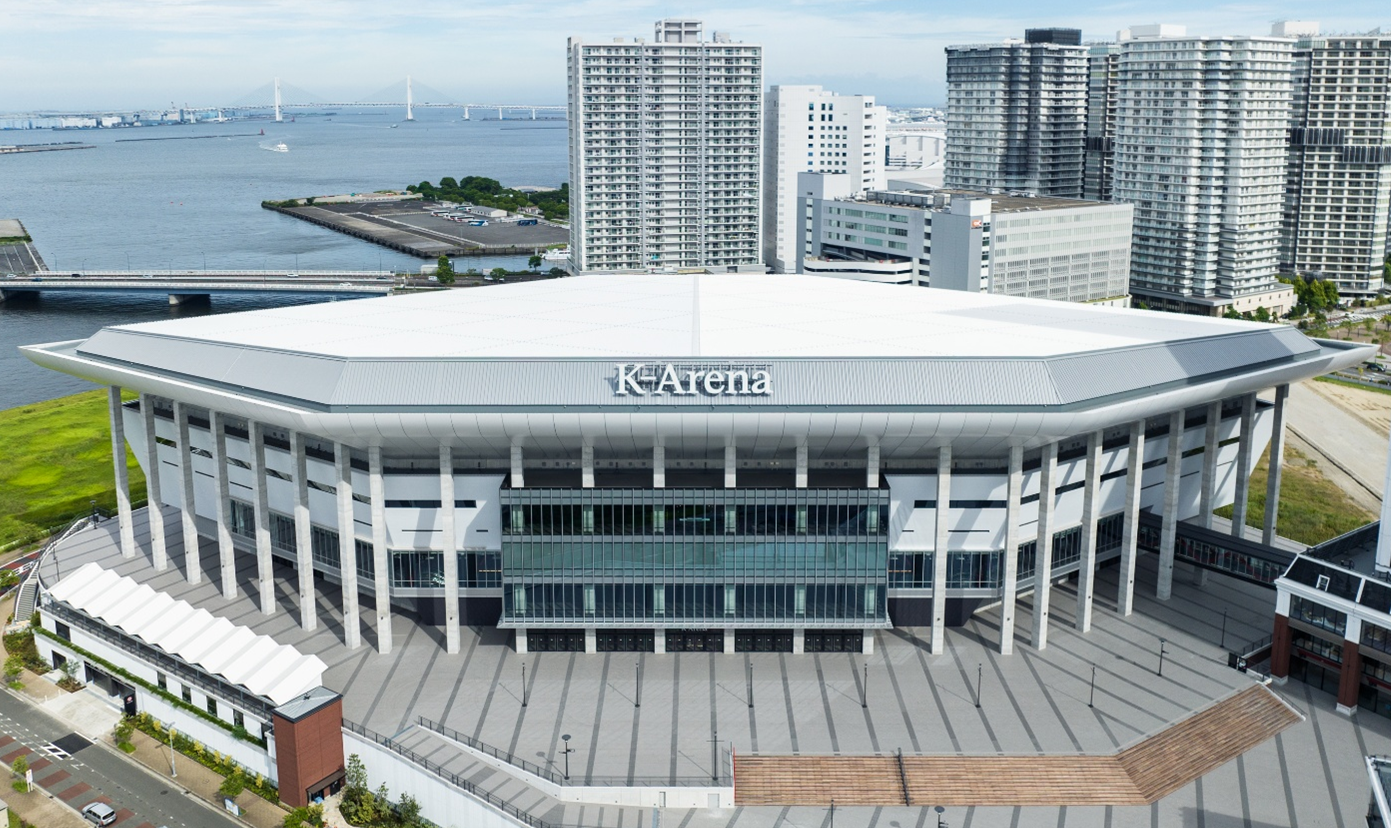 Kアリーナ横浜、世界のアリーナ観客動員数で1位に輝く