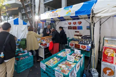 被災地応援ブース