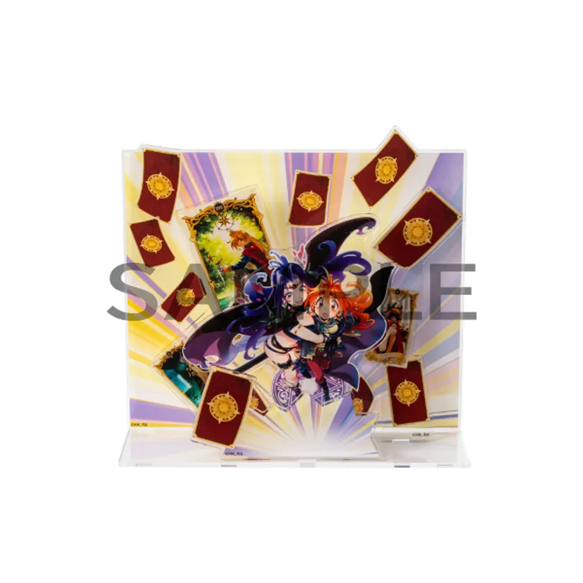 アクリルジオラマ スレイヤーズすぴりっと。「王子と王女とドラゴンと」