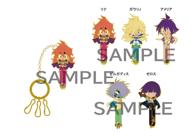 クリップキーリング(全5種)