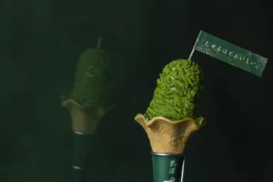 圧倒的な濃さ！“むせるほど美味しい”お濃茶モンブランソフト