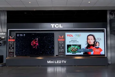 「AI節電エアコン」を含め商品展示エリア 1