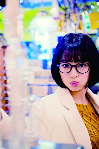 ビジョメガネ 広瀬すず