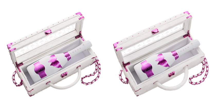 ラグジュアリーシャンパーニュブランド
『ANGEL CHAMPAGNE』が
バレンタイン限定『ANGEL CHAMPAGNE NV Brut Rose White 
-VALENTINE EDITION-』を
2026年1月22日(木)より販売開始！