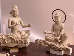 奈良・喜光寺に奉納される予定の雲中供養菩薩