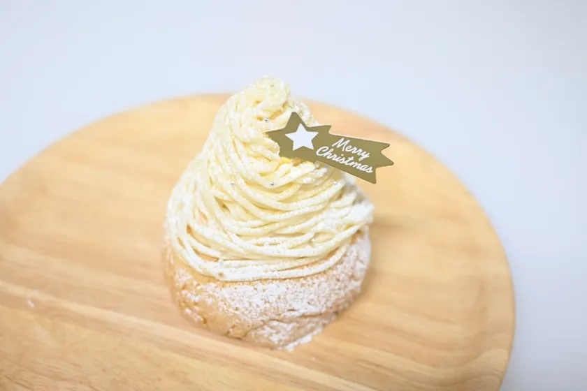 ぼくのホワイトクリスマスメロンパン