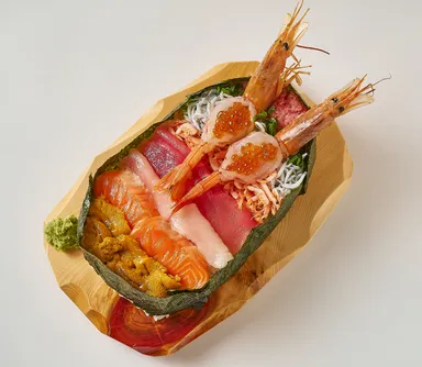 とにかくおっきい軍艦寿司 とと王