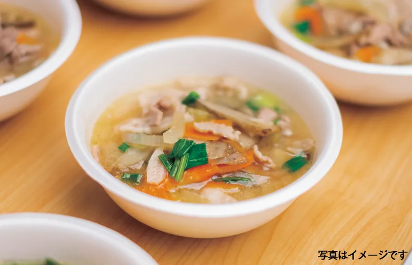 そらっ豚汁のふるまい