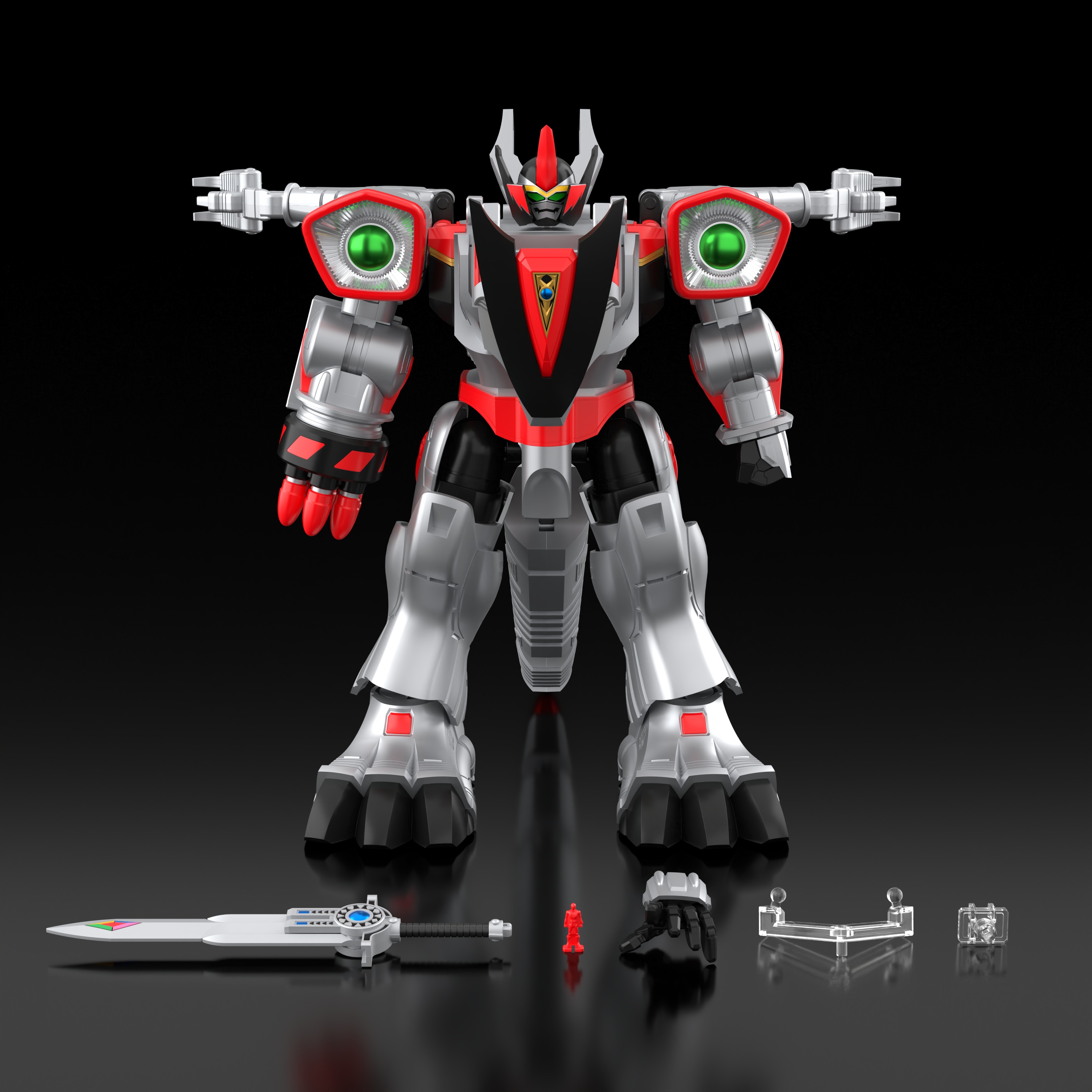 タイムストレンジャー　シリアルNo.付き　オリジナルパブミラー　未開封品 未来戦隊タイムレンジャー』放送開始から25年！ 内蔵ギアで変形する