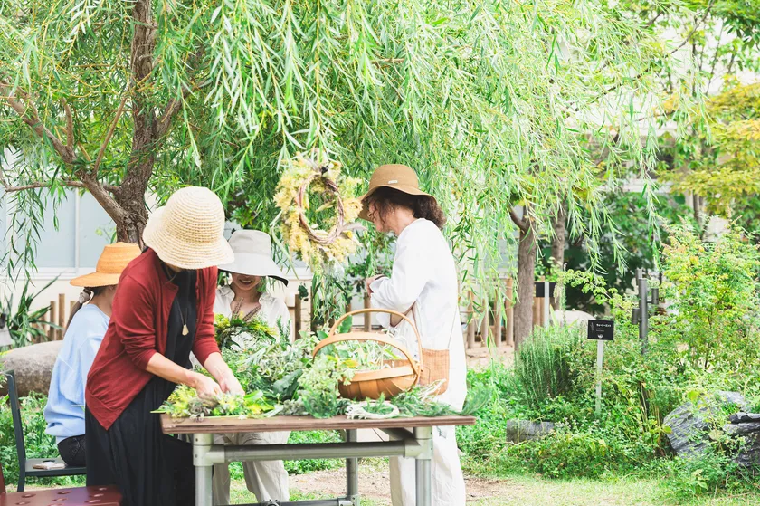 ハーブの習いごとのようす1