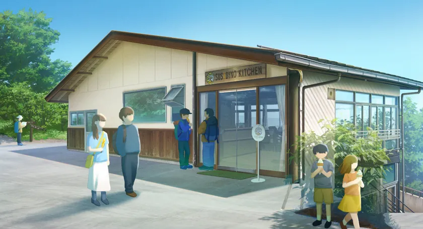 SUSABINOキッチン外装　ビジュアルイメージ