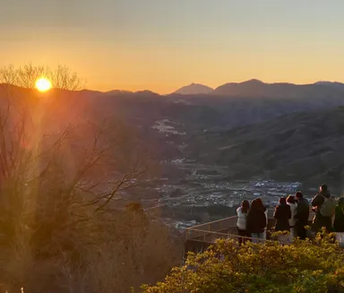 宝登山の初日の出　イメージ