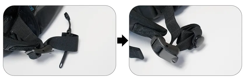 テープの纏め方