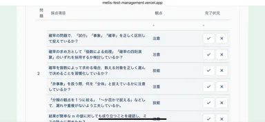 チェック項目入力イメージ