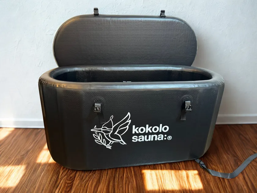 空気で膨らむゴム製水桶が特徴の「Hagoromo1n」