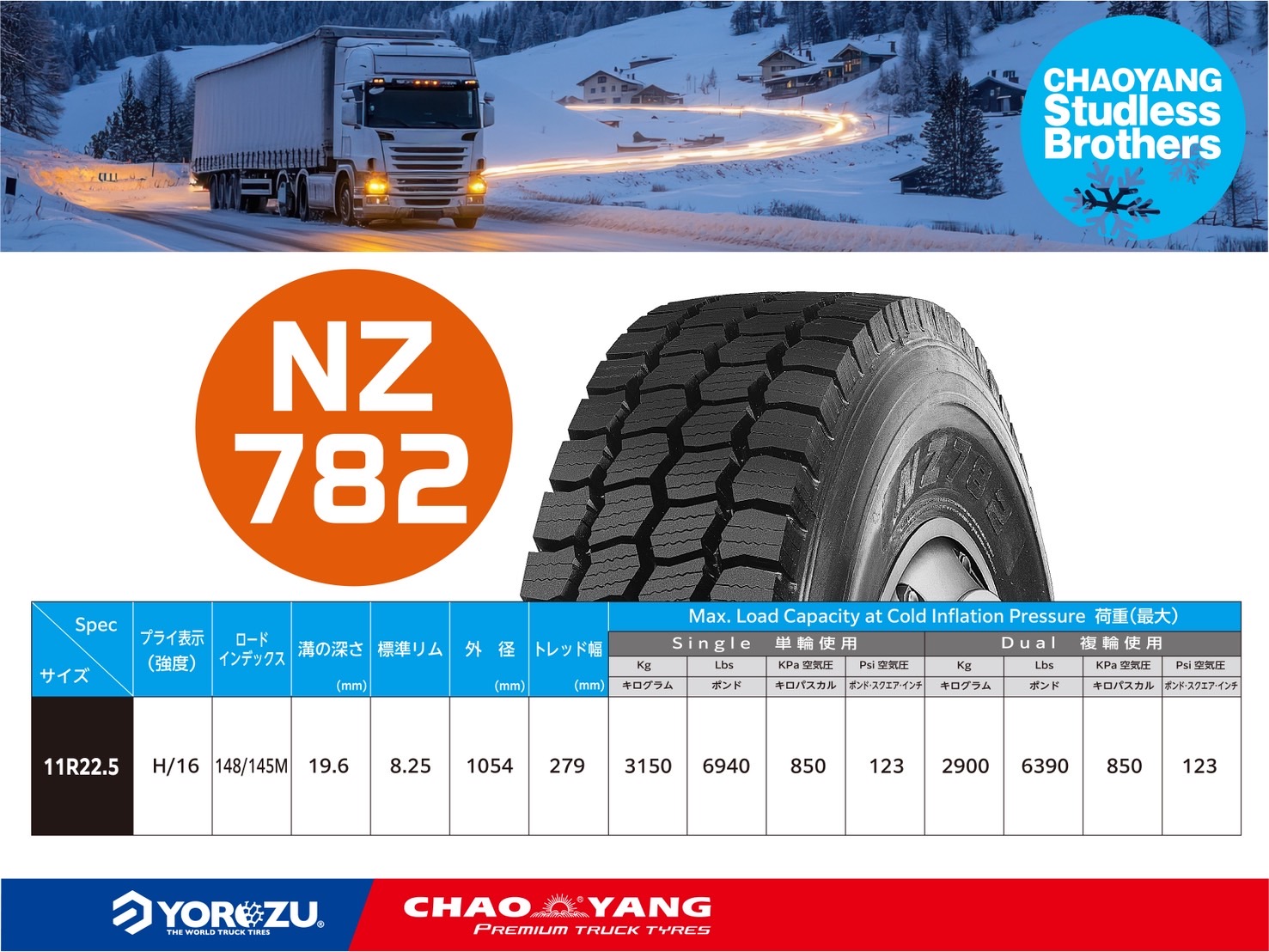 奈良の工場より入荷!オーストラリア原皮・極上仕上げ長毛フリースラグ（4匹物） CHAOYANGトラックタイヤ 2025年冬の売れ筋スタッドレス4モデル 「NS785